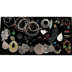 2 Lots of misfit earrings